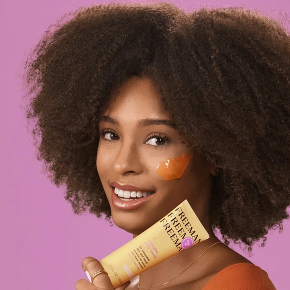 NWOT Freeman Energize Yuzu Lemon Jelly Off Facial Mask for Dry Skin 3 fl oz - Picture 4 of 8